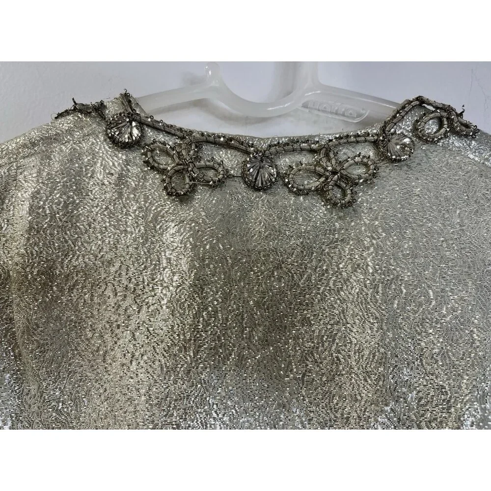 Rare/Stunning/Vintage Silver Baghera Dress See Pics For Measurements 🤍 - Picture 9 of 13